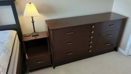 Photo of free long dresser + 2 matching night std (Prince of Wales and Baseline) #1