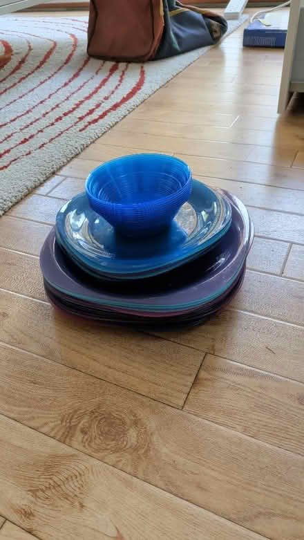 Photo of free Plastic crockery set (Bernards Heath AL1) #1