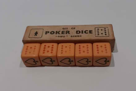 Photo of free Vintage poker dice set (Leigh-on-Sea SS9) #3