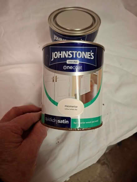 Photo of free Johnstone's Quick Dry Satin paint "Mesmerise". (Penrith CA11) #2