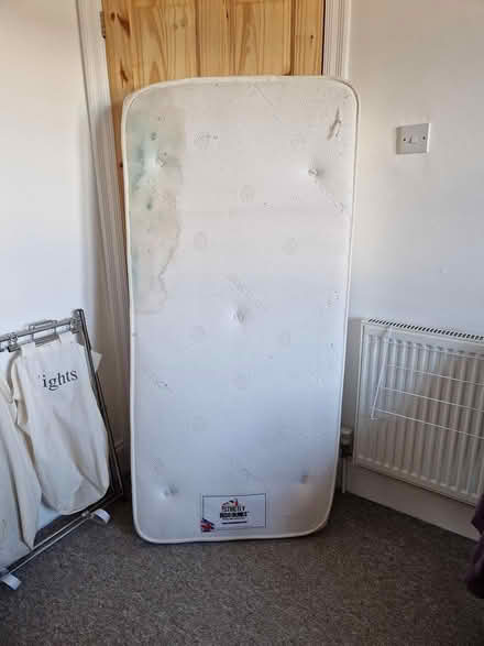 Photo of free Small childrens sprung mattress (Frome, Somerset BA11) #1