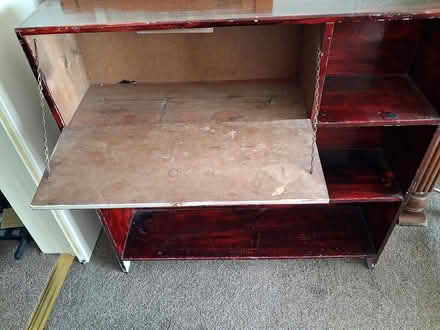 Photo of free Wooden bookcase (St John's Road, Woking) #2