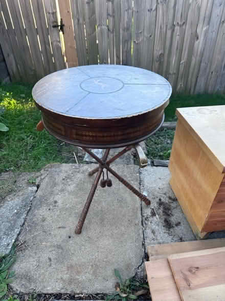 Photo of free Table and chest (Service road 3-Between ave A&L) #1
