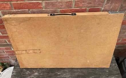 Photo of free Folding decorator’s table & brushes (Waterbeach CB25) #2