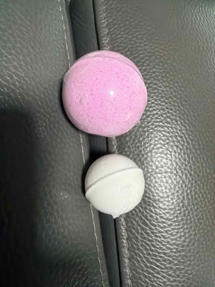 Photo of free Two still in plastic bath bombs (Adams Point) #1