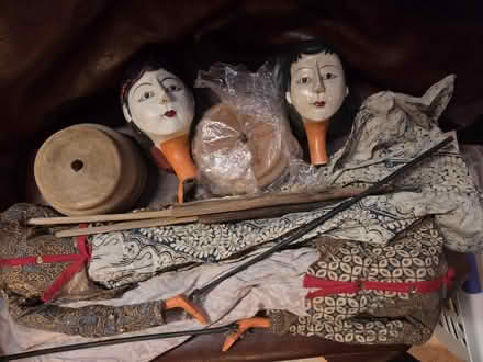 Photo of free pair of wooden puppets (Milton Randolph Area) #2