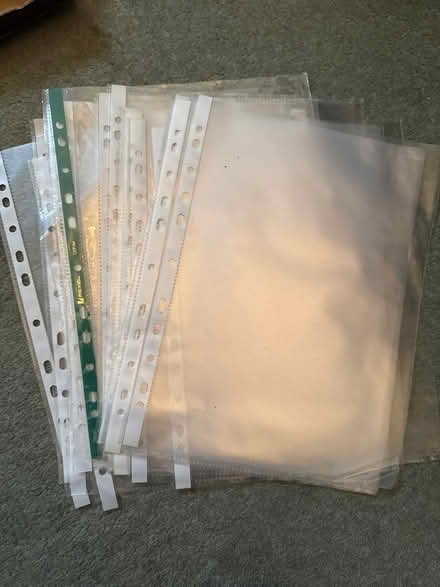 Photo of free Plastic wallets A4 (Surbiton KT6) #1
