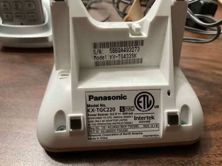 Photo of free Panasonic Cordless Phone (So SanFrancisco-Winston Manor) #1
