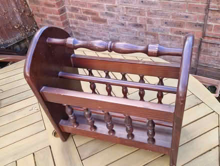 Photo of free Newspaper/magazine rack (Kempshott Park RG22) #1