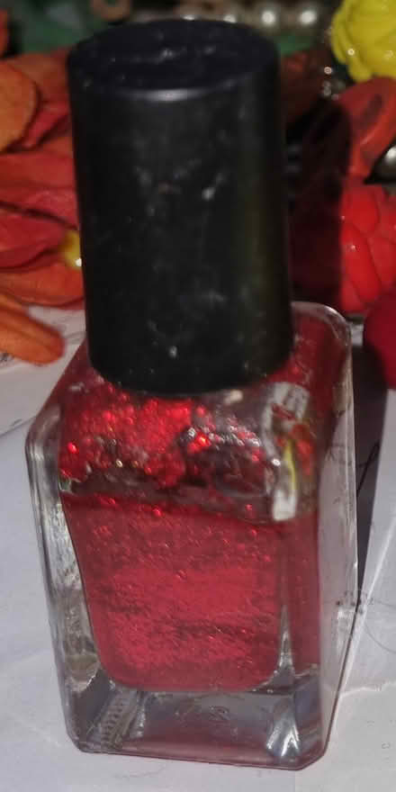 Photo of free Red Glitter Nail Varnish (Levenshulme M19) #1