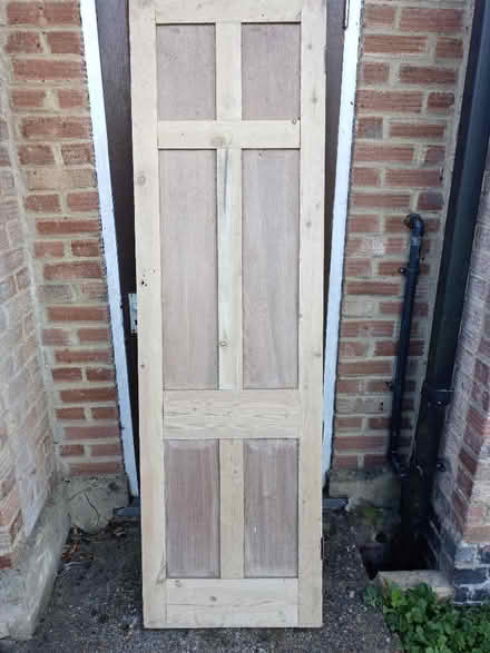 Photo of free Pine cupboard door (Sidley TN40) #1
