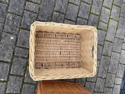 Photo of free 3 large wicker baskets (Penyffordd CH4) #3