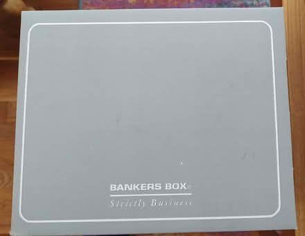 Photo of free Cardboard organizer for papers ((south) Central Park - Denver) #2