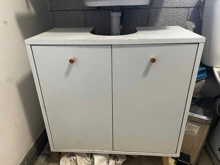 Photo of free Bathroom under sink cabinet (High Road Leyton E10) #1