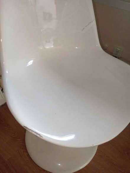 Photo of free Glass desk and chair (St Leonards on Sea TN37) #2