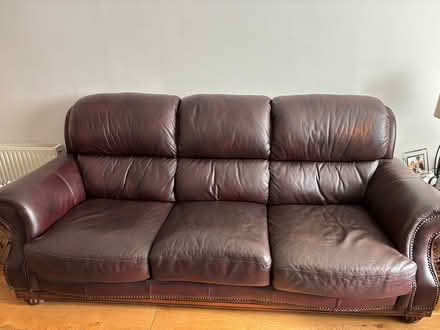 Photo of free Classic Italian Leather suite (Templeogue) #1