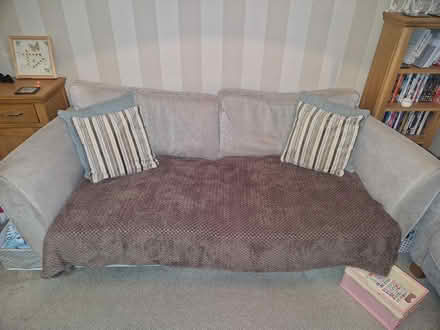 Photo of free Beige sofa (Wolston, Coventry) #3