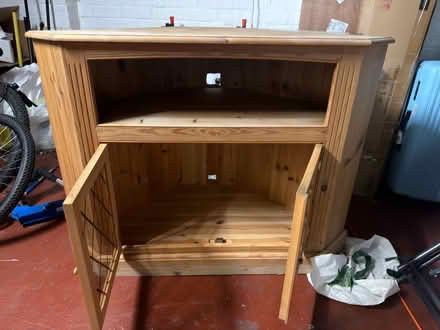 Photo of free Corner tv cabinet (Easthampstead RG12) #4