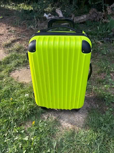 Photo of free Small yellow suitcase (Patcham - BN1) #1