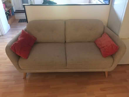 Photo of free Beige 2 Seater Sofa (Hampton Hill TW11) #1