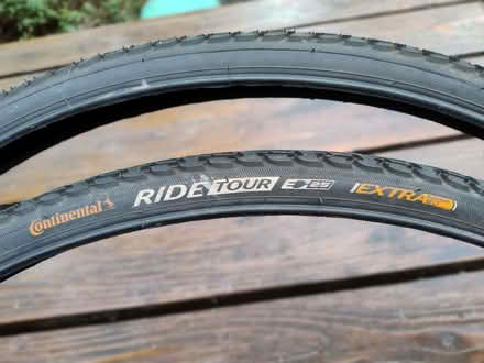 Photo of free 2 cycle tyres 700 X 32C (Stinchcombe GL11) #1