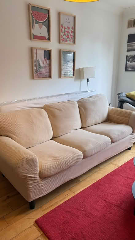 Photo of free 3-Seater Sofa + 2 Washable Covers (Dublin 2) #3