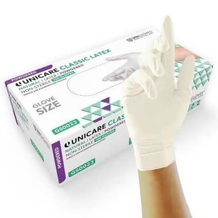 Photo of latex gloves (sheffield loxley S6) #1