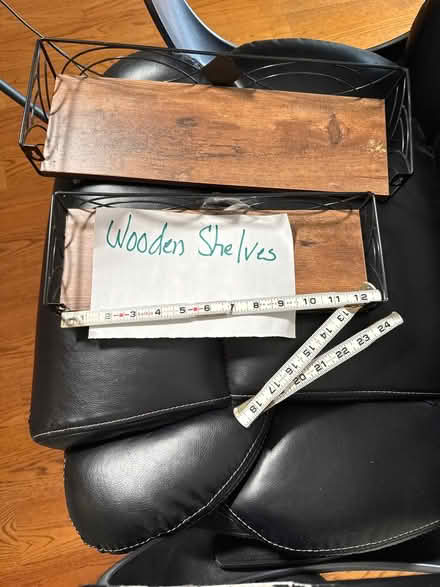 Photo of free Wooden shelves 2 (Riverdale, Bronx, New York) #2