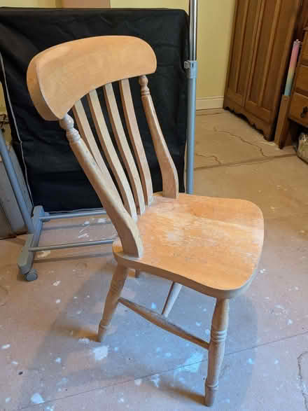 Photo of free Wooden kitchen / dining chair (Weetwood LS16) #3
