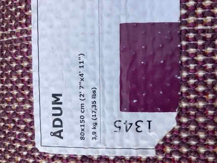Photo of free purple rug (Lower Kilburn DE56) #2