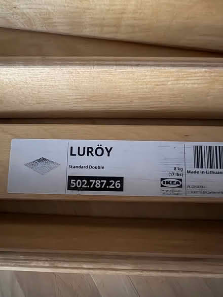 Photo of free Ikea bed slats (Chester CH2) #2