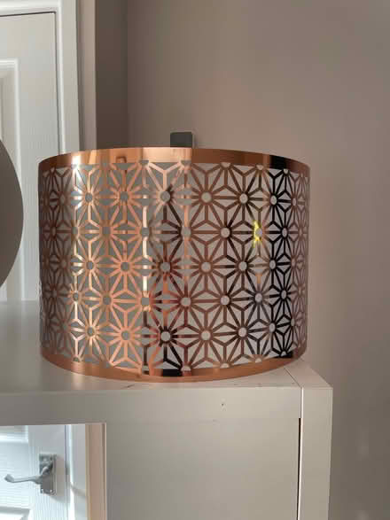 Photo of free Copper effect lamp shade (Baldock SG7) #1