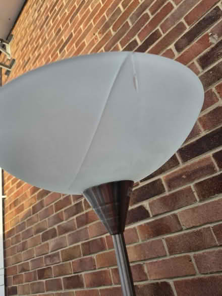 Photo of free Standing lamp with a broken shade (Bletchley) #3