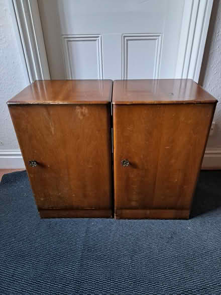 Photo of free Bedside cabinets vintage (Mundesley NR11) #1