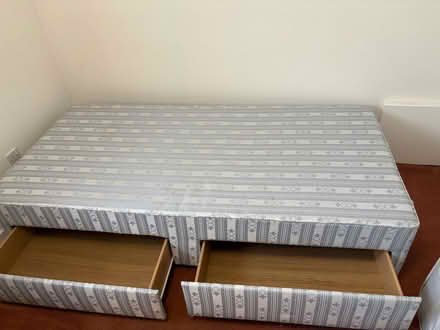 Photo of free Single Bed Divan Base with Drawers (Chipping Barnet EN5) #1