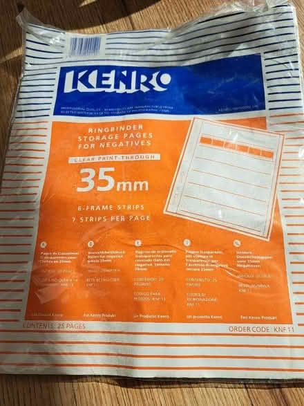 Photo of free Photographic negative storage pages (Weston BA1) #1