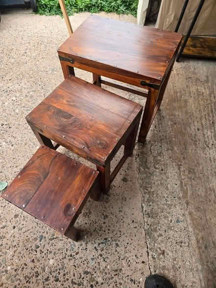 Photo of free Nest of tables (Sutton Farm) #3
