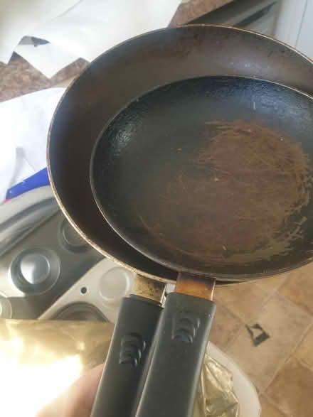 Photo of free pots and pans - have wear and tear (Sandon CM2) #1