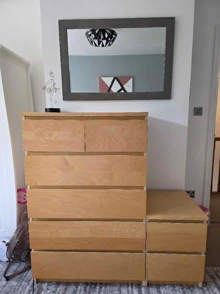 Photo of free IKEA Chest of Drawers and Matching Bedside Table (Crag Bank LA5) #1