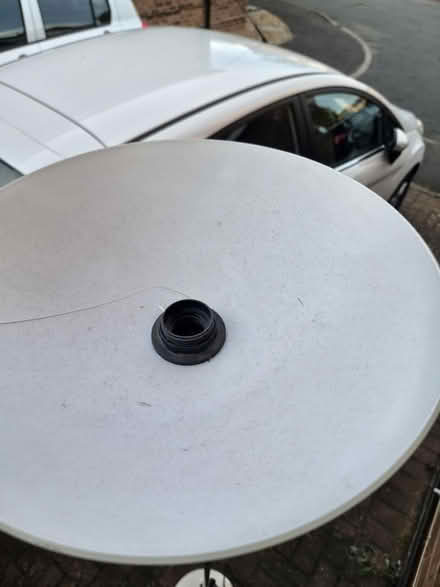 Photo of free Standing lamp with a broken shade (Bletchley) #2