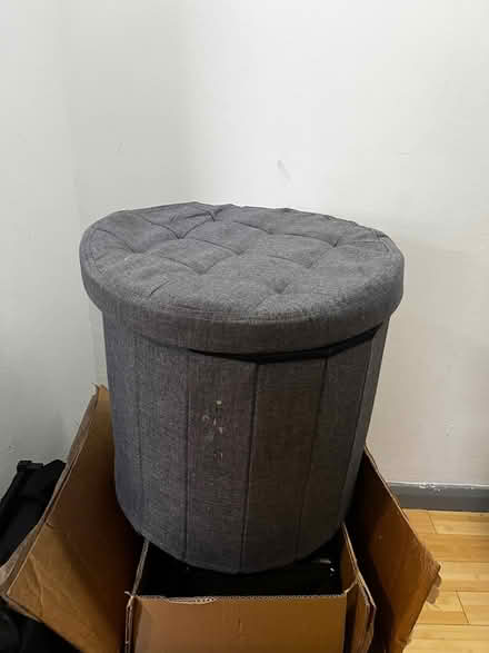 Photo of free Ottoman storage (High Road Leyton E10) #1