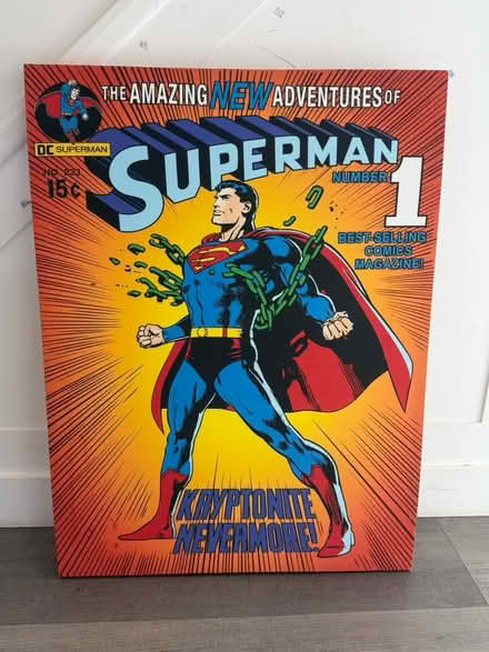 Photo of free Superman Framed Canvas (SG5 Ickleford) #1