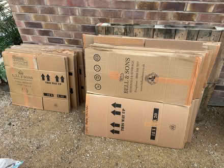 Photo of free Packing boxes c.30 - ideal for moving house (Millfields CW5) #1