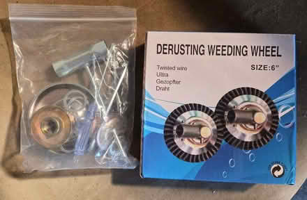 Photo of free New Derusting weeding wheels (Stubbington PO14) #1
