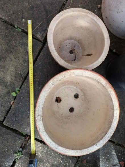 Photo of free 2 decorative terracotta pots (Cannon Park CV4) #2
