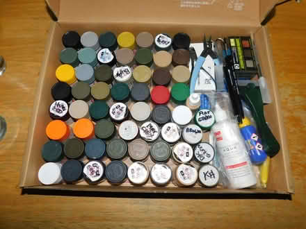 Photo of free Plastic Modellers Paints and Tool Kit. (Grays RM17) #2