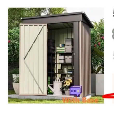 Photo of free Garden Metallic shed-Needs Repair (New Malden KT3) #1