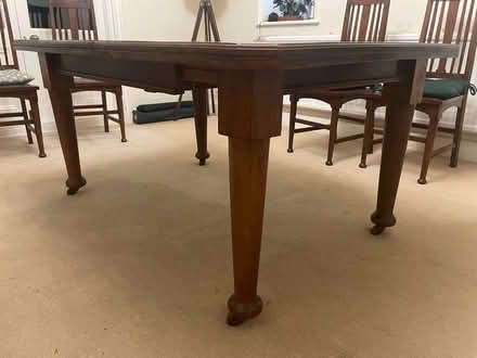 Photo of free Antique dining table (Caversham RG4) #2