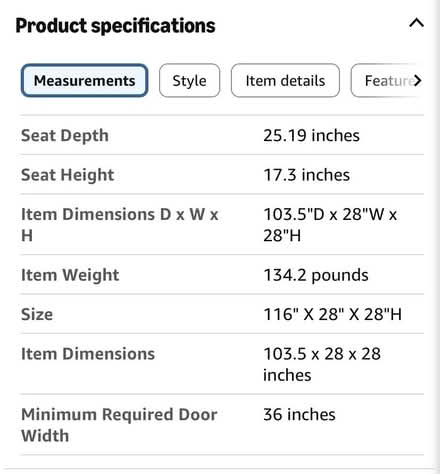 Photo of free Blue Modular Sofa (Capitol View NE) #2
