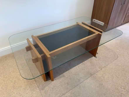 Photo of free Glass Topped Coffee Table (Bishopstoke SO50) #1